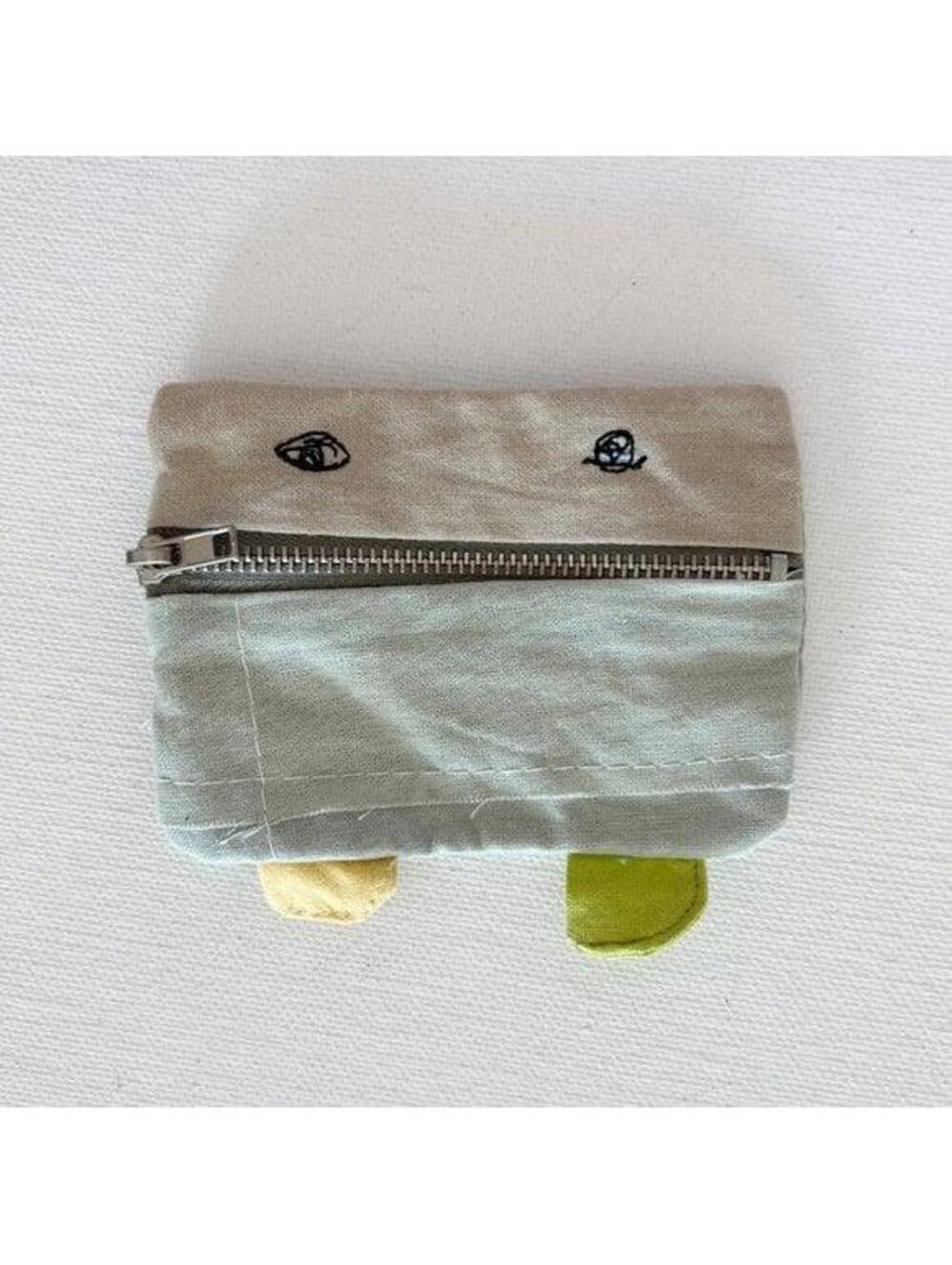 Anthropologie Zipper Mouth Coin Purse